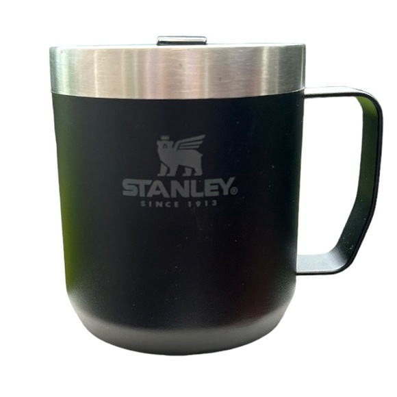 Stanley Other - Stanley stainless steel coffee/tea cup/mug black 12oz Vacuum sealed